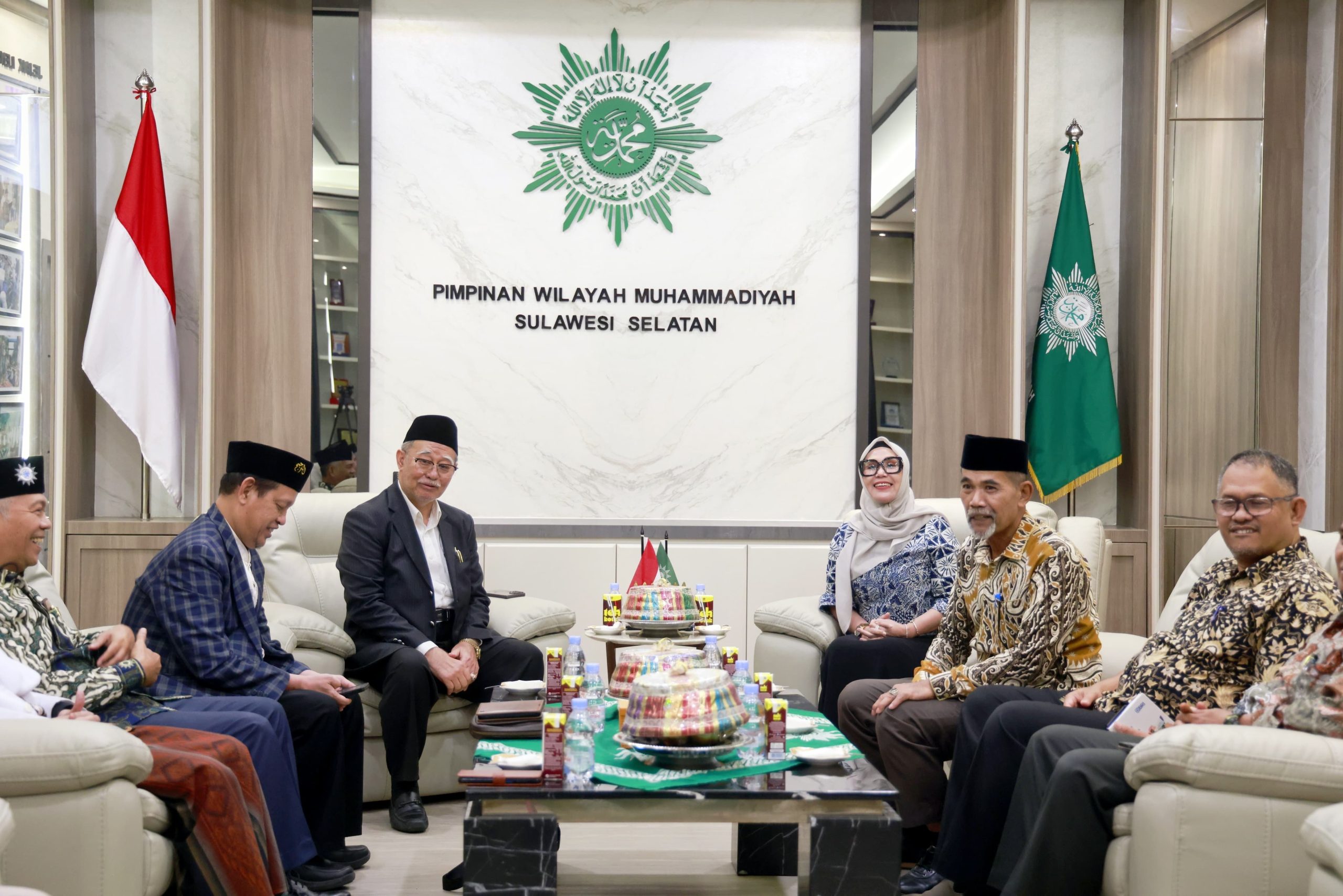 Kawal Penyelesaian Persoalan di Masjid BTN Pepabri, Bupati Barru Audiensi Dengan Pimpinan Muhammadiyah Sulsel