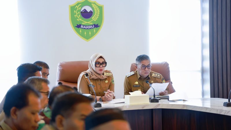 Bupati & Wakil Bupati Barru Ikuti Rakor Mendagri Via Virtual Bahas Pengendalian Inflasi Daerah