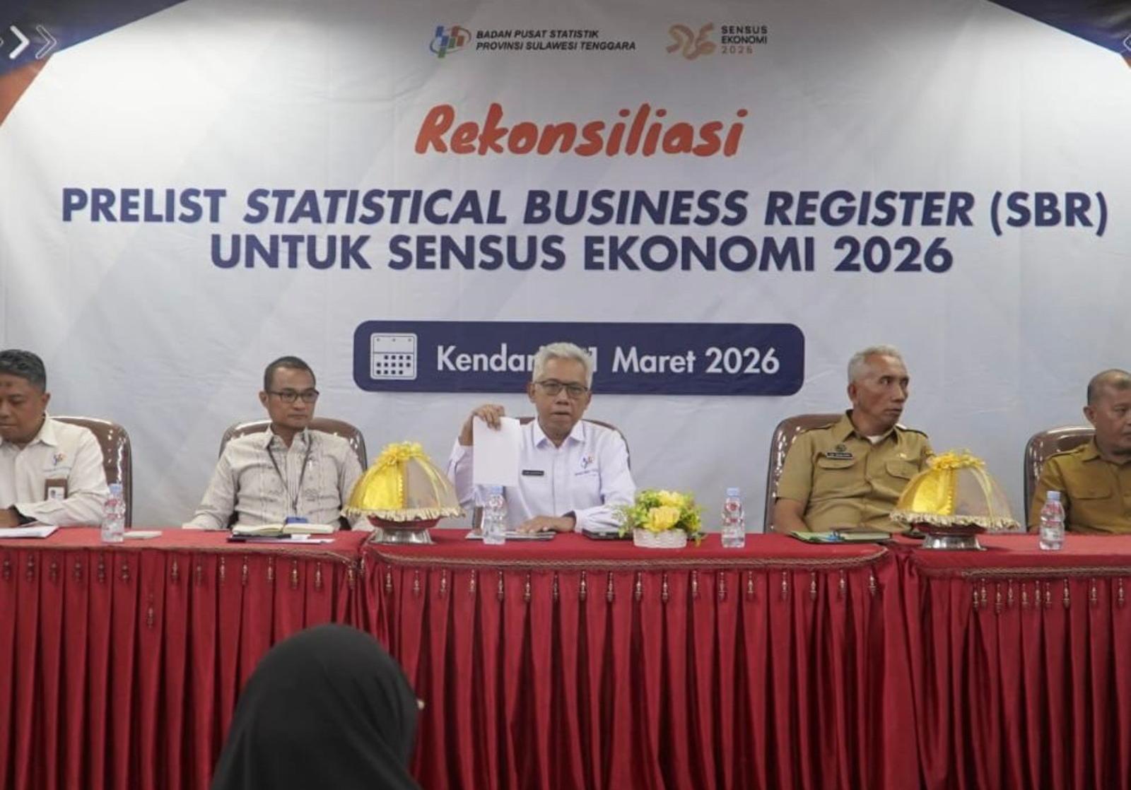 Pajak Kendari dan BPS Sultra Rekonsiliasi Data Usaha Jelang Sensus Ekonomi 2026