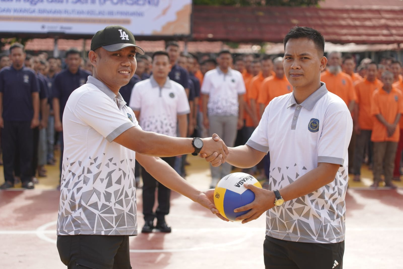 Pembukaan Porseni Rutan Pinrang, Pelepasan Balon Tandai Dimulainya Kegiatan