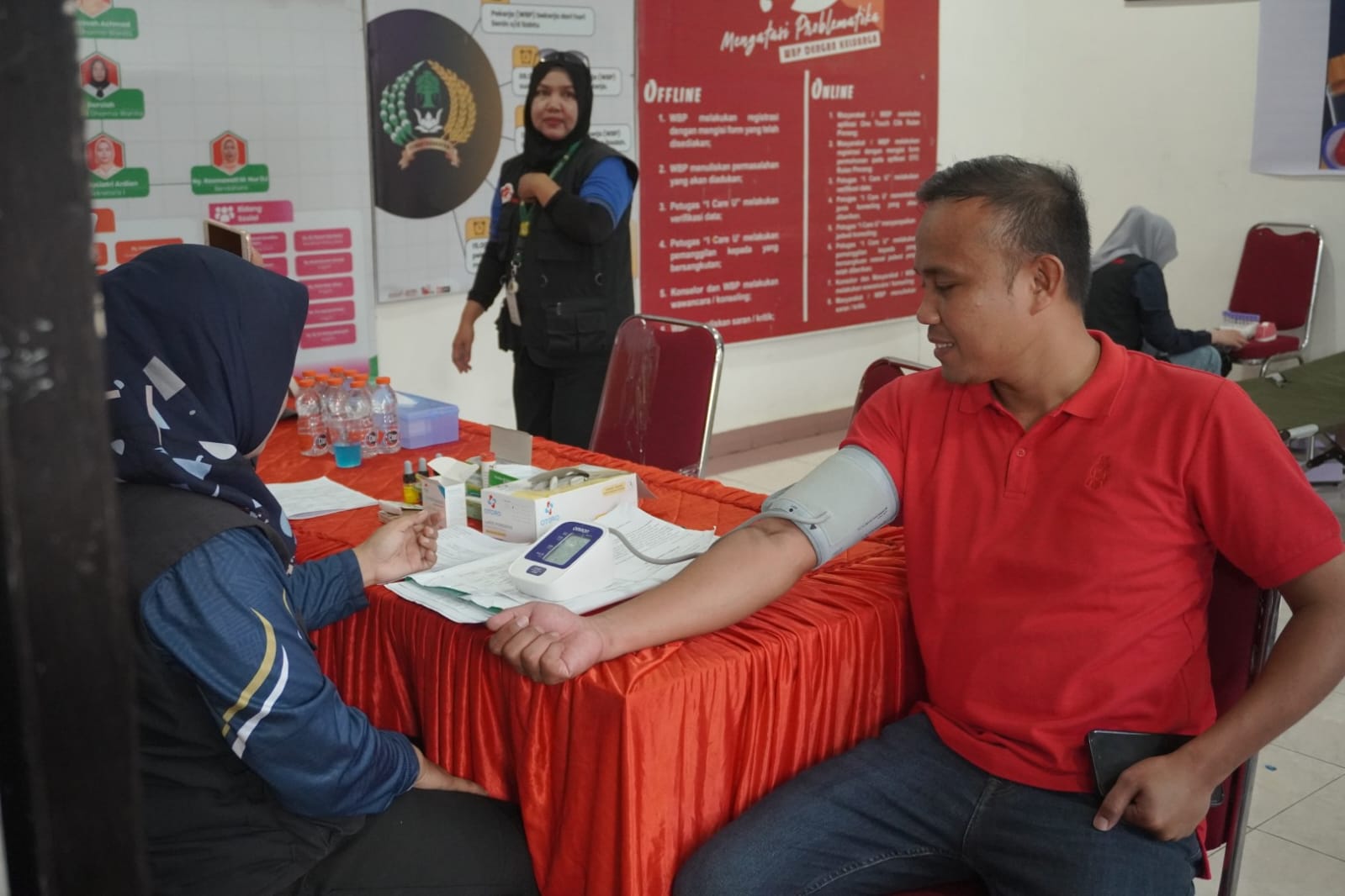 Sambut Hari Bakti Pemasyarakatan ke-62, Rutan Pinrang Gelar Donor Darah