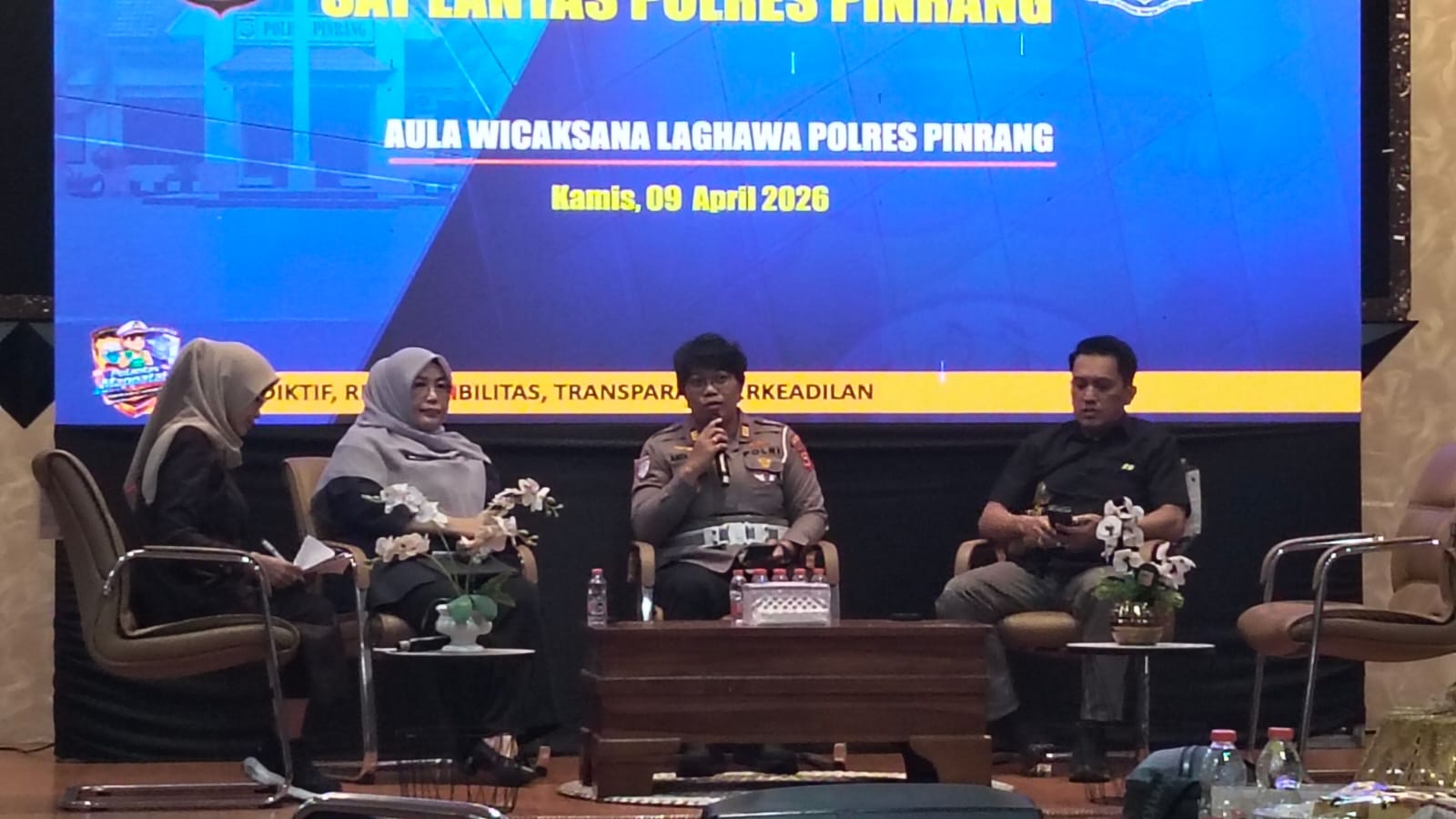 Satlantas Polres Pinrang Mudahkan Warga Pelosok Dapat SIM
