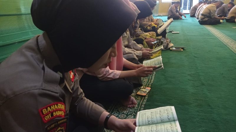 Pembinaan Rohani dan Mental, Personil Polres Parepare Gelar Yasinan