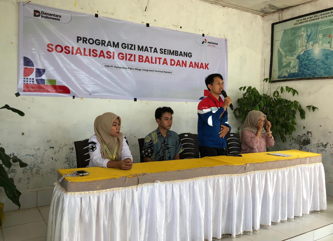 Pertamina Sulawesi Dorong Pencegahan Stunting melalui Edukasi Gizi dan Intervensi Langsung di Kendari