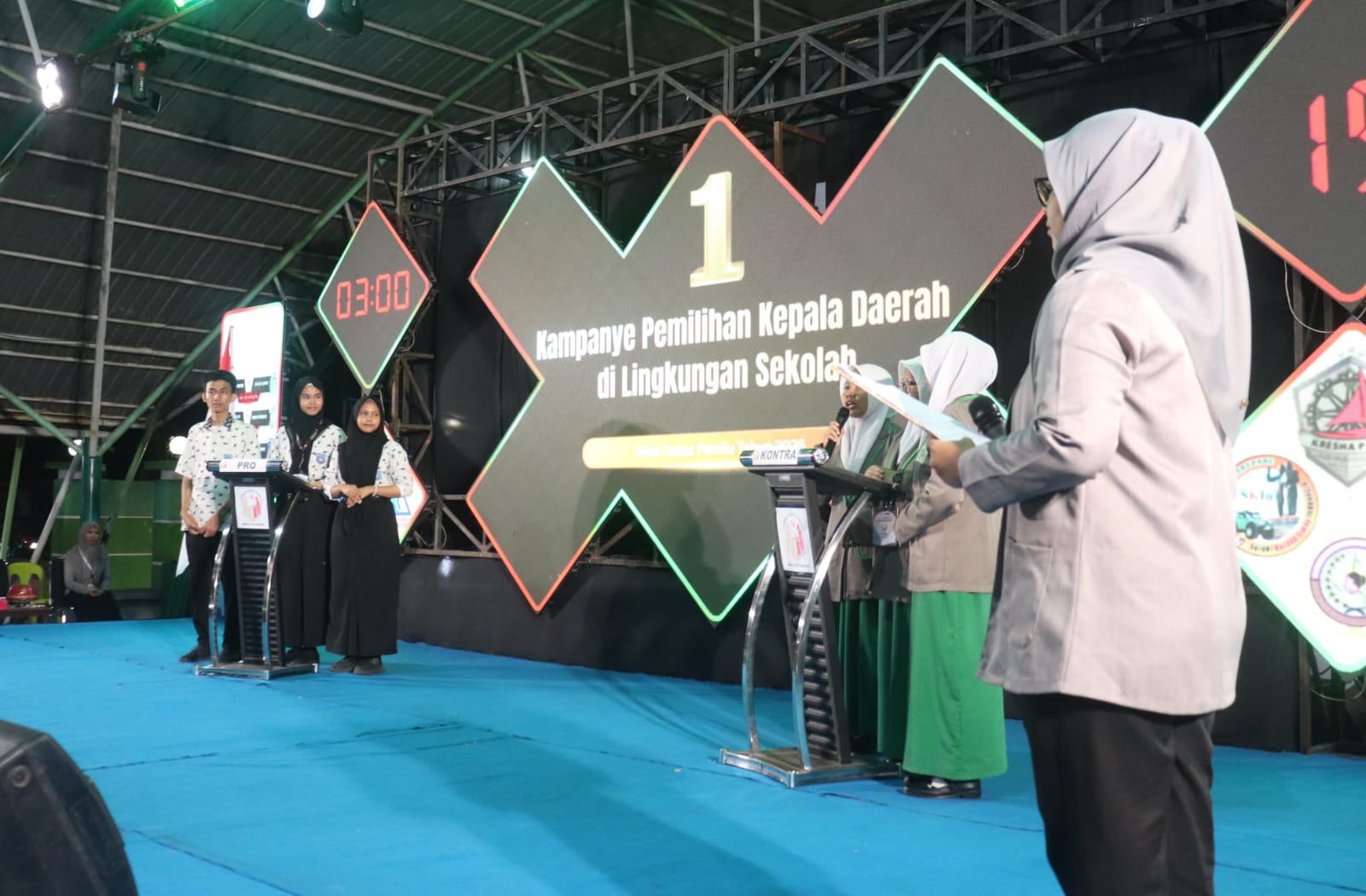 Debat Pemilu Pelajar Parepare Resmi Dimulai, 14 Tim Adu Gagasan di Babak Penyisihan