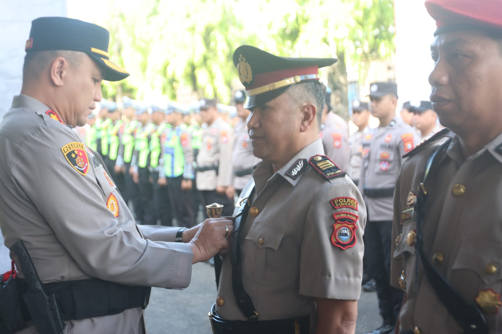Sertijab Pejabat Polres Parepare, Kasat Reskrim Berganti