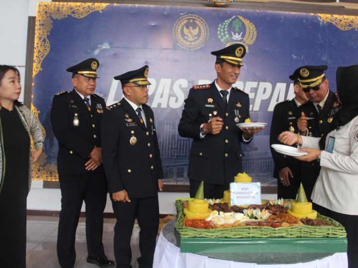 Lapas Parepare Ikuti Tasyakuran HBP ke-62, Berikan Penghargaan-Pemusnahan Barang Bukti