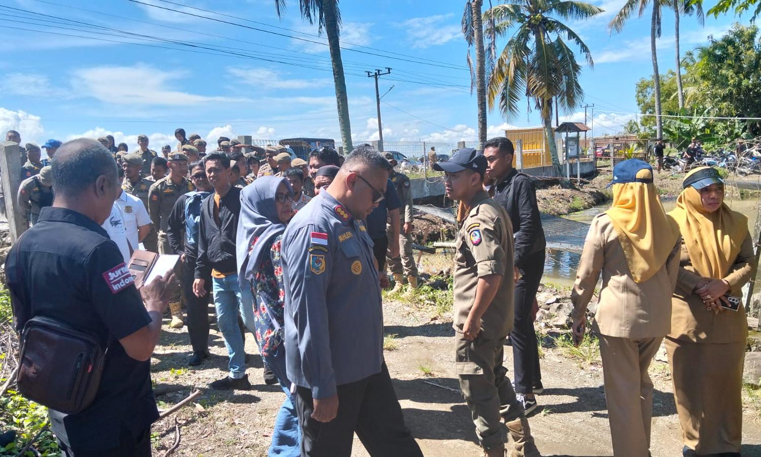 Tim Penertiban Aset Pemprov Sulsel Dihadang Ahli Waris di Sidrap