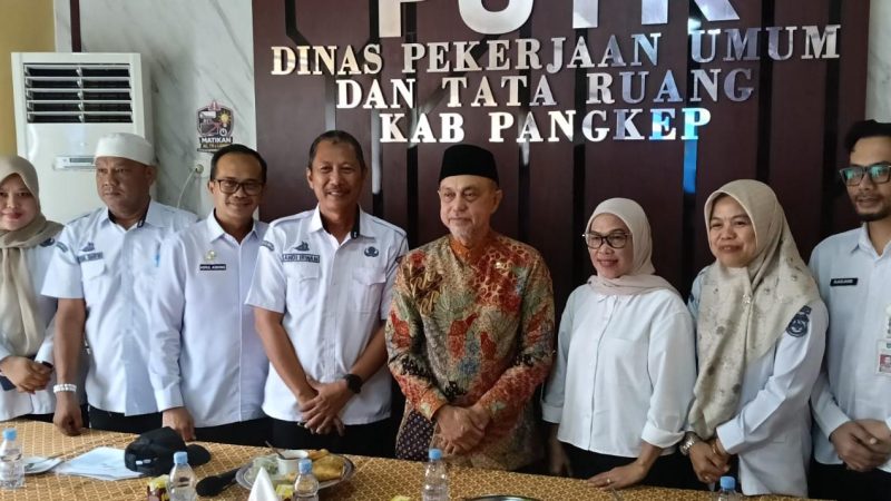 Masa Reses, Wakil Ketua DPD RI Kunker ke Dinas PUTR Pangkep