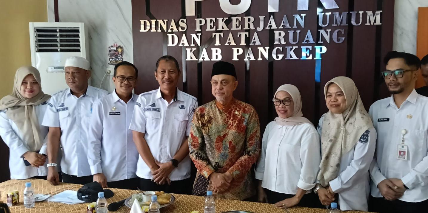 Masa Reses, Wakil Ketua DPD RI Kunker ke Dinas PUTR Pangkep