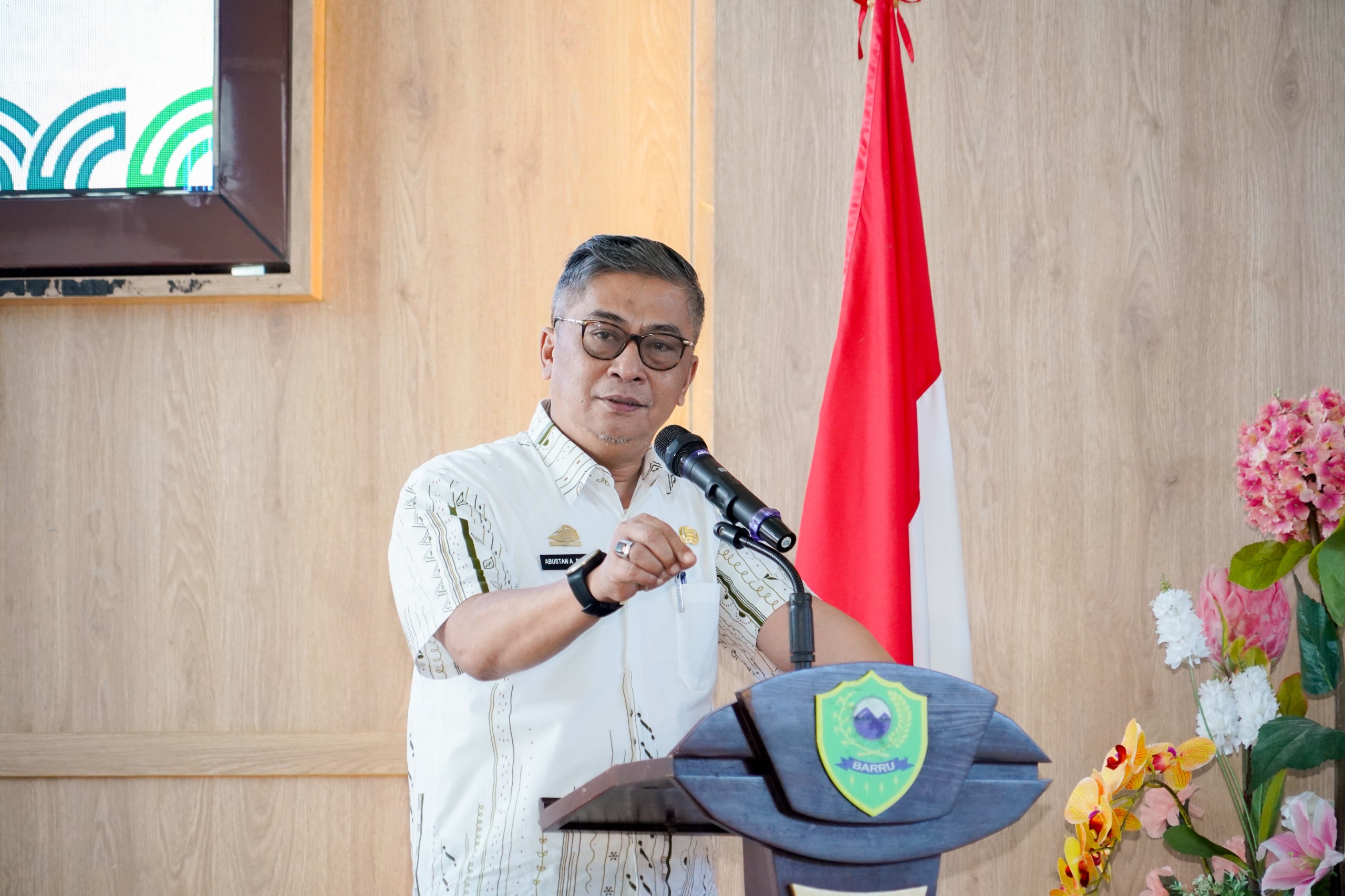 Wakil Bupati Barru Dorong Kader HMI Berperan Aktif Membangun Citra Positif Daerah Melalui Media Sosial