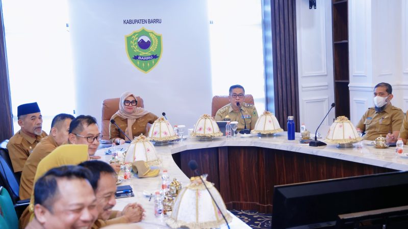Bupati Barru Pimpin Rapat Persiapan Peringatan Hari Jadi Kabupaten Barru ke-66