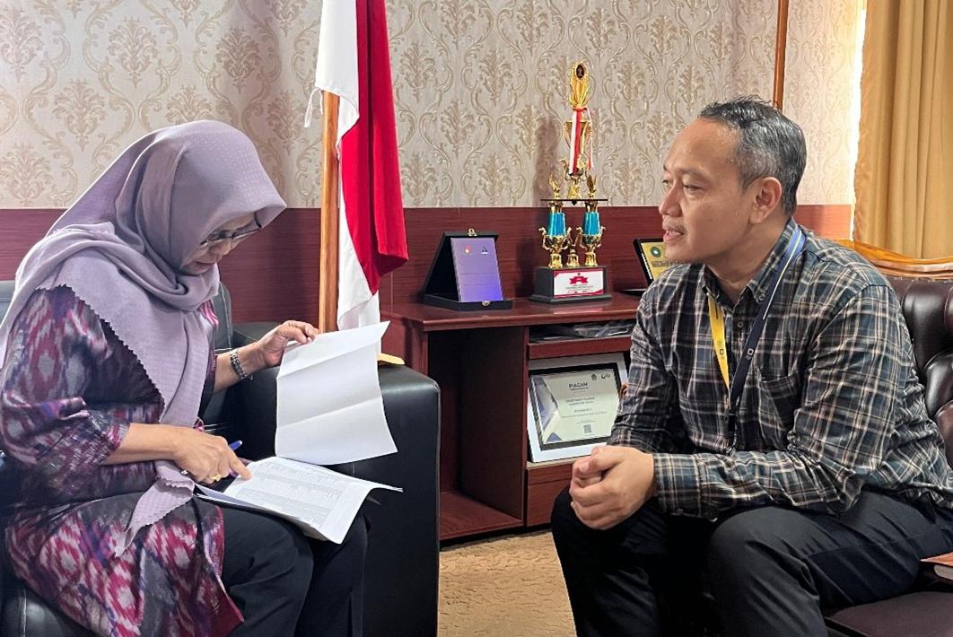 Perkuat Sinergi, KP2KP Sengkang Komunikasi dan Koordinasi dengan Sekda Wajo