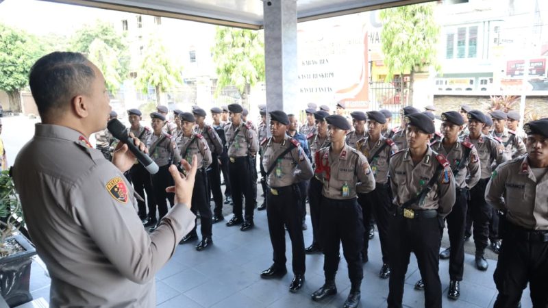 Pembinaan Generasi Penerus, Kapolres Parepare Berikan Pencerahan Institusi kepada Siswa Latja SPN Batua