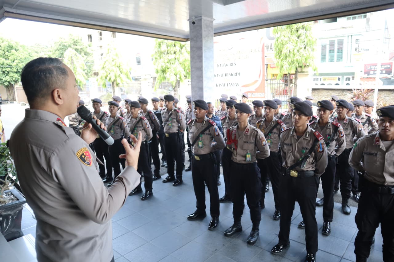 Pembinaan Generasi Penerus, Kapolres Parepare Berikan Pencerahan Institusi kepada Siswa Latja SPN Batua