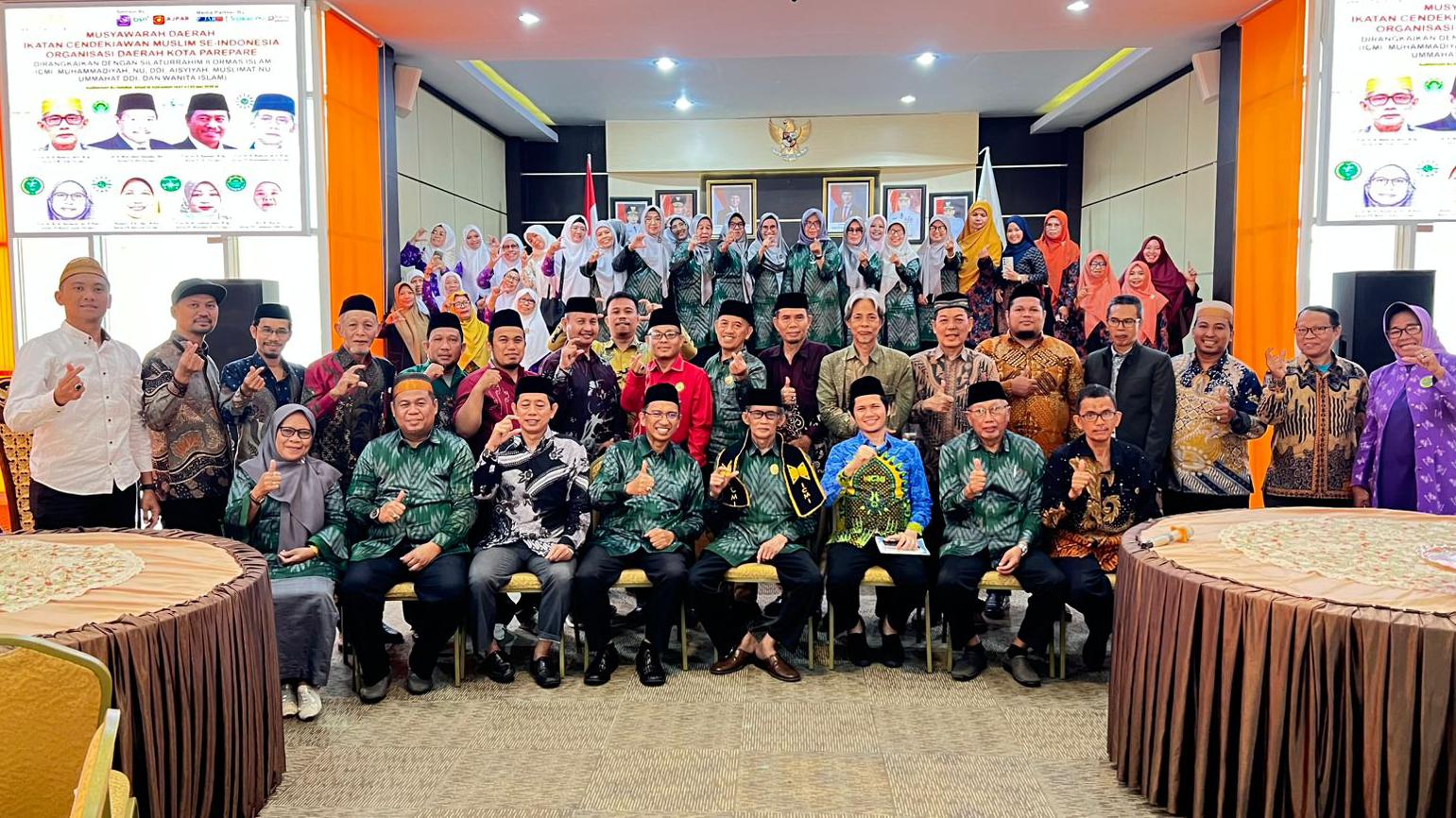 Prof Mahsyar Idris Lanjutkan Kepemimpinan ICMI Parepare, Terpilih Aklamasi
