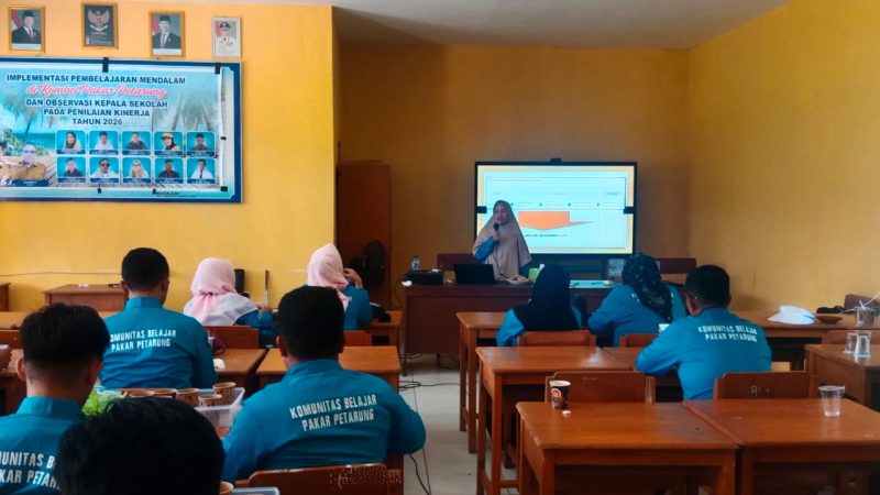 Menyambut Hardiknas 2026, Pengawas SMP Liukang Kalmas Adakan Pelatihan Pakar Petarung