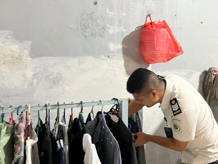 Libatkan TNI-Polri, Lapas Parepare Sidak Kamar Hunian Warga Binaan