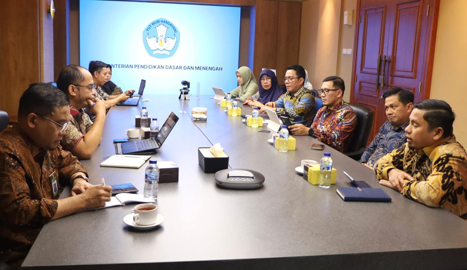 Temui Dirjen PAUD dan Pendidikan Dasar, Wali Kota Parepare Dorong Peningkatan Mutu Pendidikan