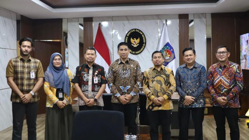 Bertemu Wamendagri, Tasming Bahas Efisiensi Anggaran hingga Restrukturisasi OPD