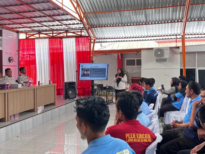 Kanwil Ditjenpas Sulsel Gelar Sosialisasi Pemenuhan Hak WBP di Lapas Parepare