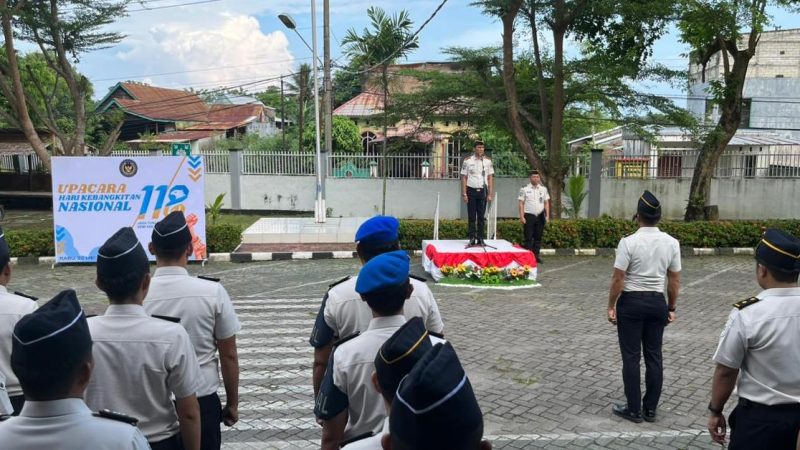 Tumbuhkan Semangat Persatuan, Lapas Parepare Gelar Upacara Harkitnas ke-118