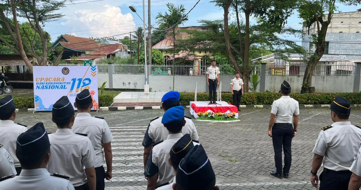 Tumbuhkan Semangat Persatuan, Lapas Parepare Gelar Upacara Harkitnas ke-118