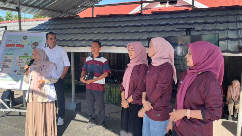 Lapas Parepare Gandeng Puskesmas Lompoe Gelar Sosialisasi Pencegahan Hanta Virus bagi Petugas dan WBP