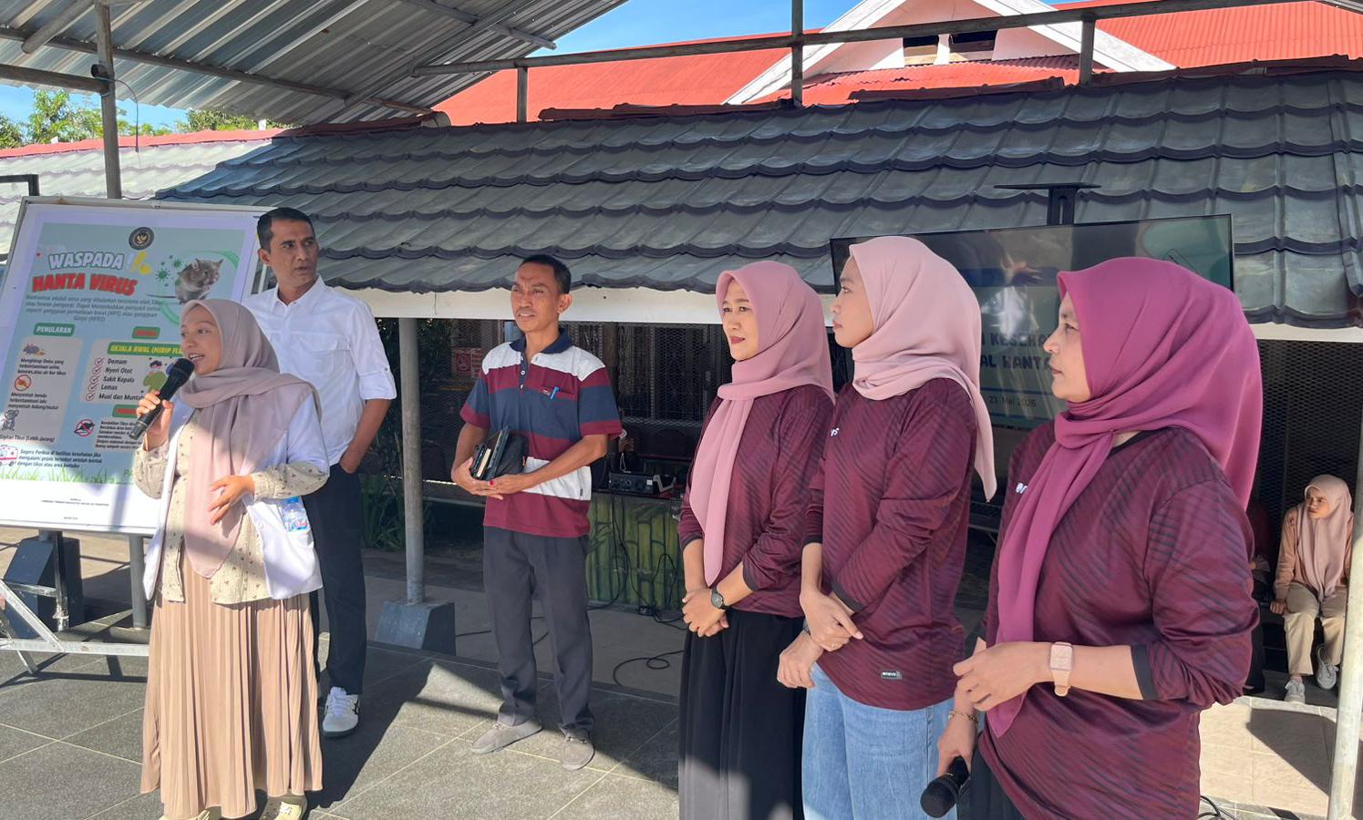Lapas Parepare Gandeng Puskesmas Lompoe Gelar Sosialisasi Pencegahan Hanta Virus bagi Petugas dan WBP