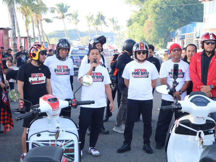 Lepas Mods Mayday Ajatappareng 2026, Tasming Hamid: Satu Aspal Semua Saudara