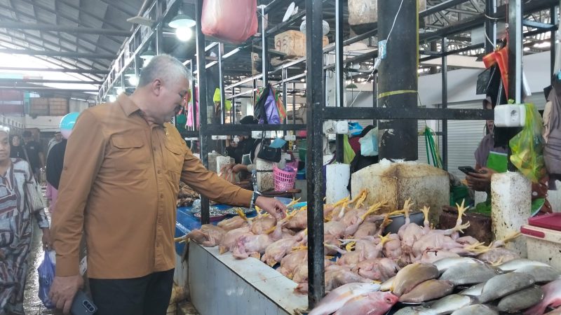 Pantau Harga Bapok: Bupati Pinrang Bilang Harga Normal, Pedagang Bilang Melonjak