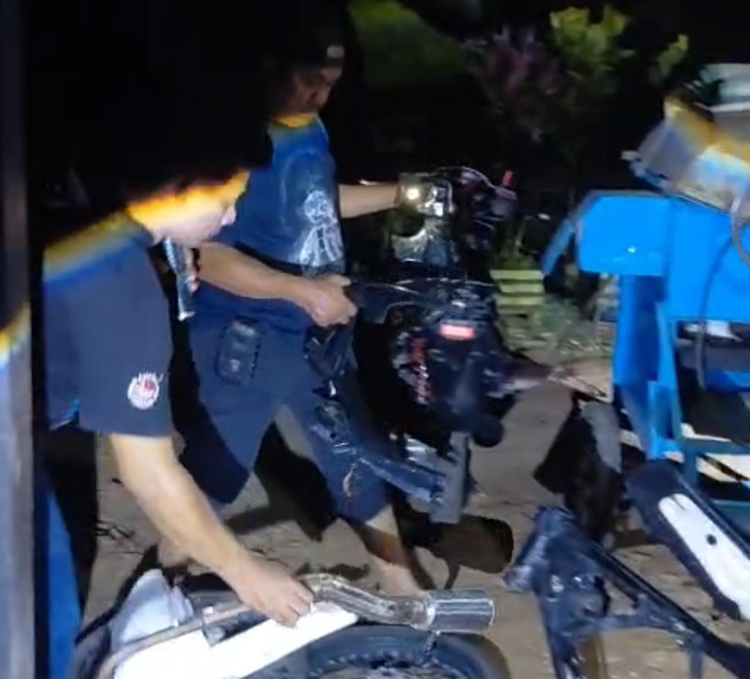 Lancarkan Aksi di Rumah Sakit, Dua Pemuda di Pinrang Ditangkap Polisi beserta Motor Curiannya