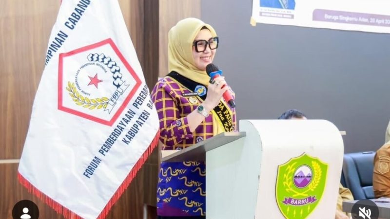 Bupati Barru: Perempuan Masa Kini Penentu Kesehatan, Gizi, dan Pendidikan Generasi Bangsa