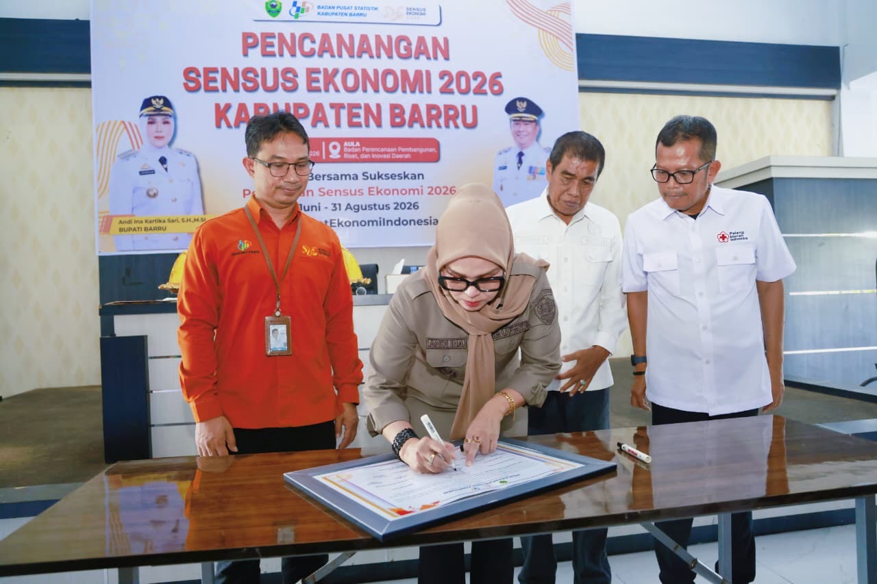 Bupati Barru Ajak Semua Pihak Sukseskan Sensus Ekonomi 2026