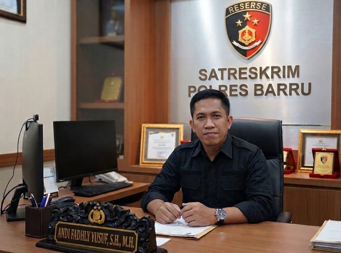 Kurang dari Sepekan, Polres Barru Ringkus Dua Pelaku Pembobolan Gold Vape Store