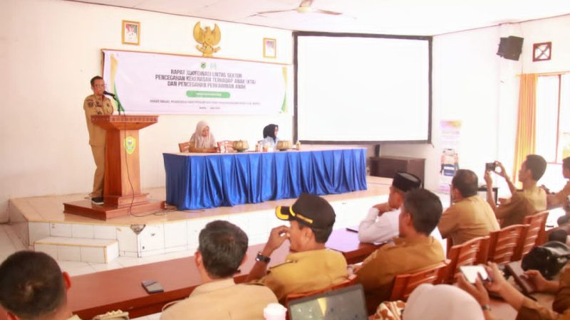 Plh Sekda Barru Buka Rakor Pencegahan Kekerasan dan Perkawinan Anak, Tekankan Sinergi Lintas Sektor