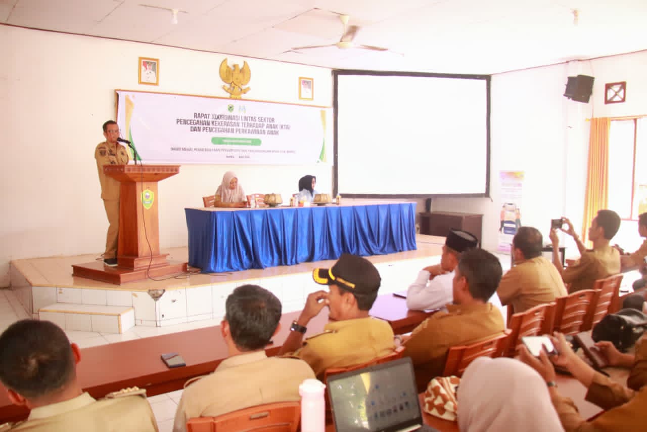 Plh Sekda Barru Buka Rakor Pencegahan Kekerasan dan Perkawinan Anak, Tekankan Sinergi Lintas Sektor