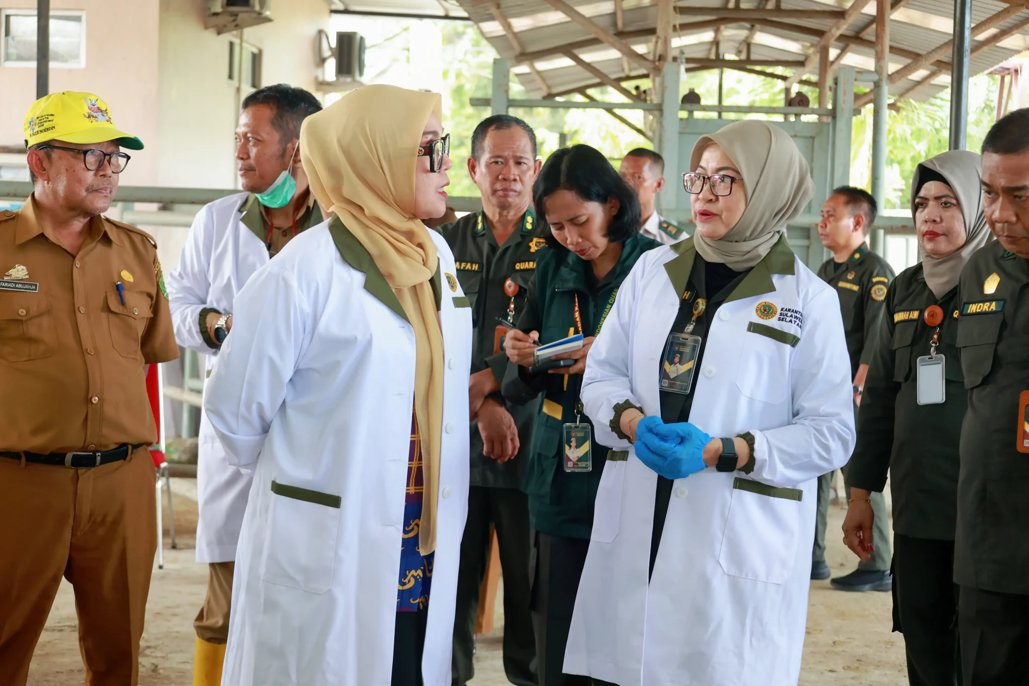 Bupati Barru Tinjau Karantina Hewan Garongkong, Pastikan Ternak Kurban Sehat dan Aman