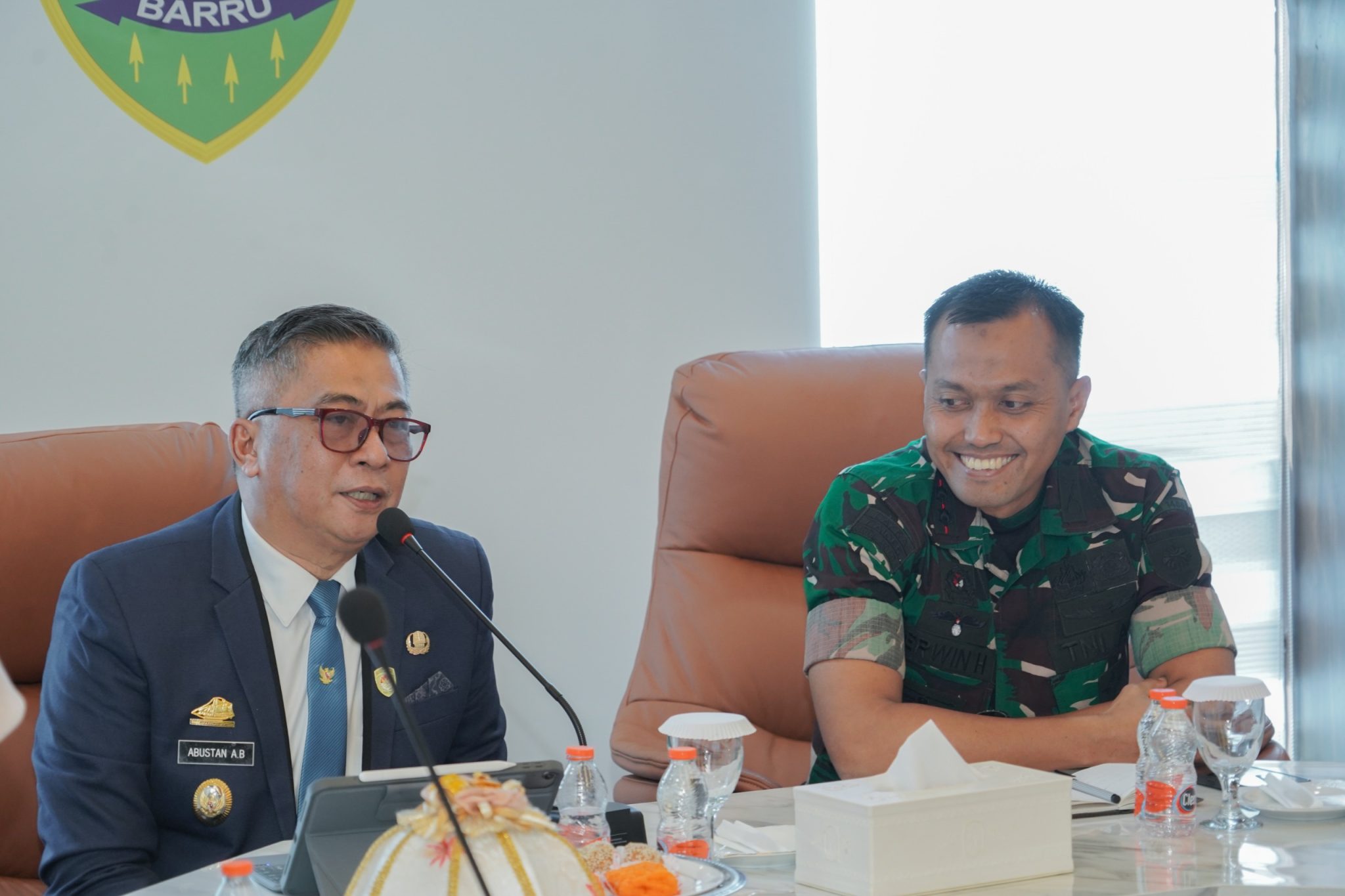 Wabup Barru Dukung Pembangunan Yonif Teritorial Pembangunan, Siapkan Lahan 50 Hektare di Anabanua