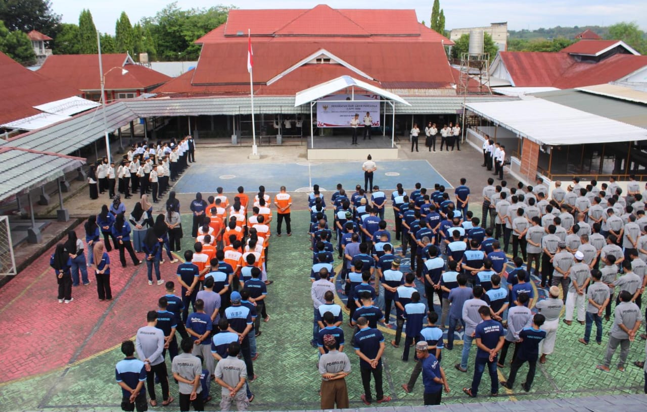 Lapas Parepare Gelar Upacara Hari Lahir Pancasila 2026 dengan Khidmat
