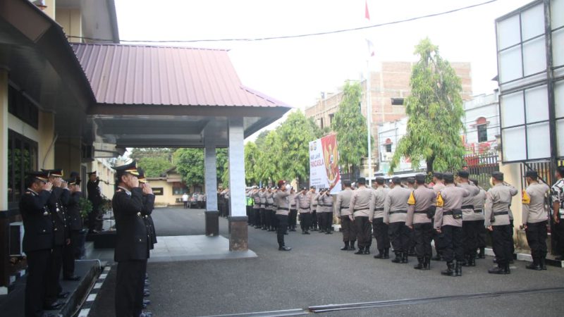 Polres Parepare Gelar Upacara Hari Lahir Pancasila, Teguhkan Komitmen Menjaga Persatuan Bangsa