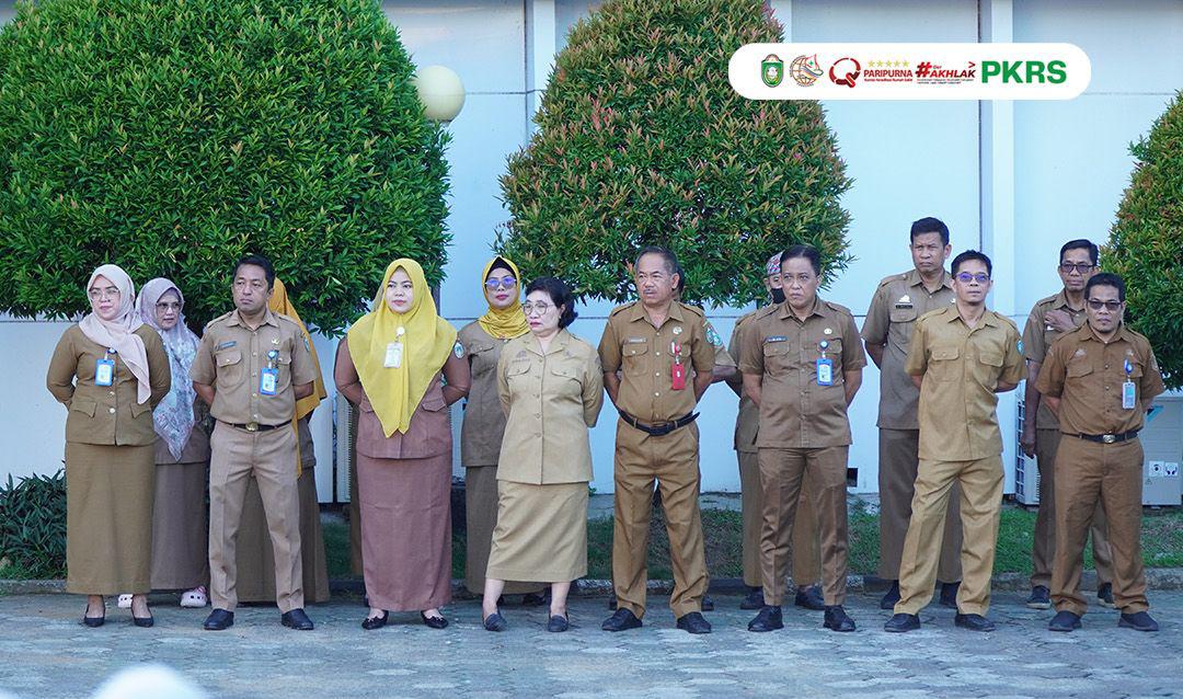 Awali Bulan Juni, Wadir RSUD Andi Makkasau Terus Tekankan Peningkatan Kualitas Layanan