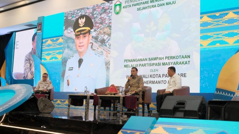 Hermanto Paparkan Success Story Pengelolaan Sampah Parepare di Raker APEKSI Komwil VI Kendari