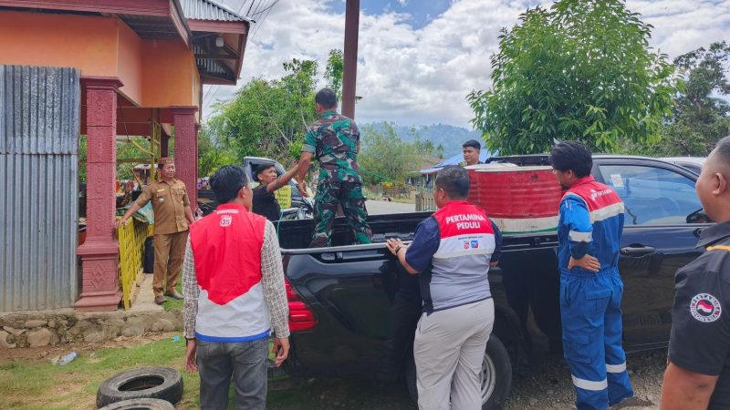 Pertamina Sulawesi Salurkan Bantuan BBM untuk Dukung Penanganan Pascabencana di Gorontalo Utara