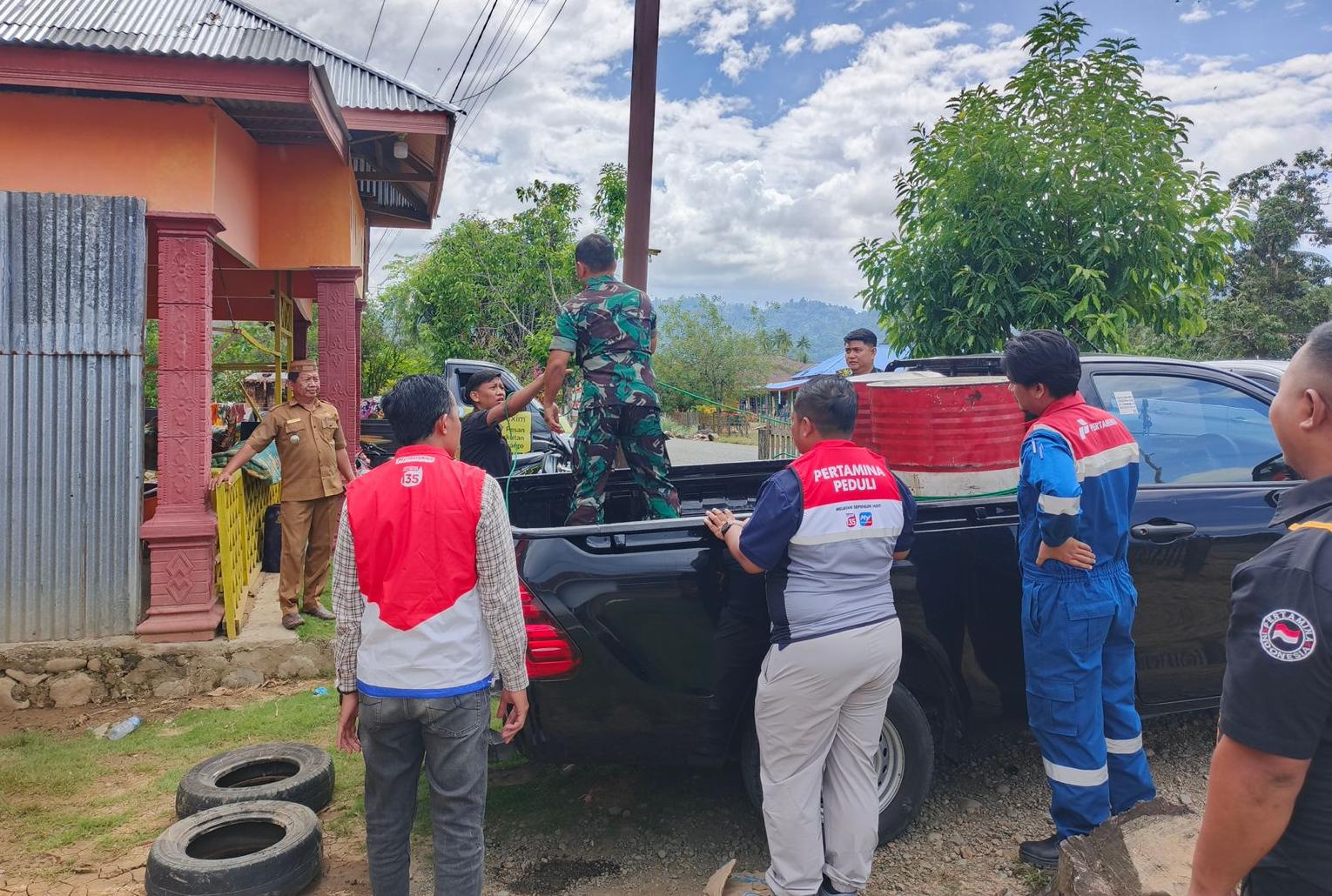 Pertamina Sulawesi Salurkan Bantuan BBM untuk Dukung Penanganan Pascabencana di Gorontalo Utara