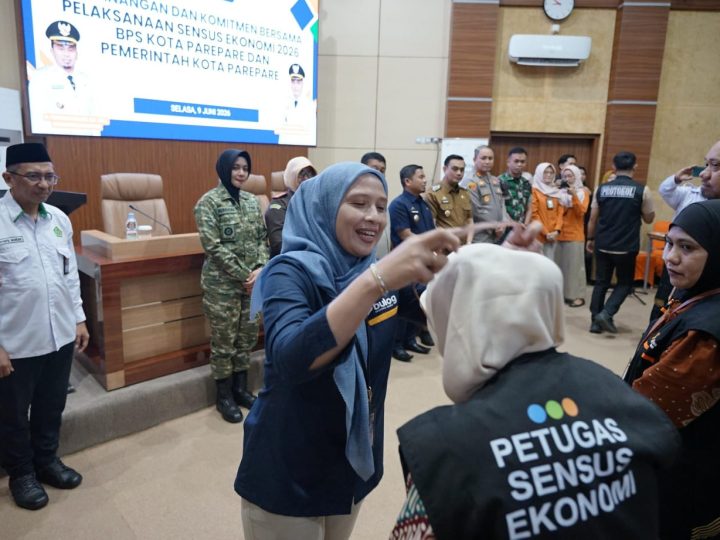 Wali Kota Tasming Hamid Resmi Canangkan Sensus Ekonomi 2026 di Parepare, Ajak Semua Pihak Berpartisipasi