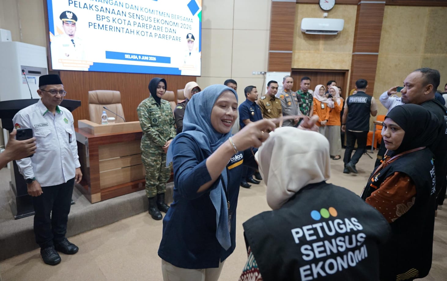 Wali Kota Tasming Hamid Resmi Canangkan Sensus Ekonomi 2026 di Parepare, Ajak Semua Pihak Berpartisipasi