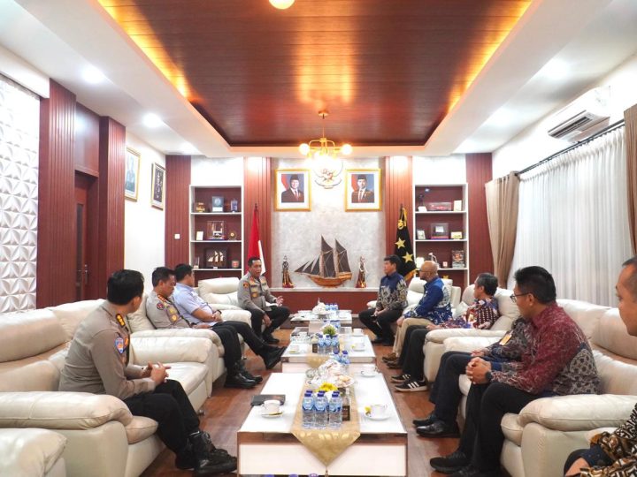 DJP Sulselbartra Audiensi dengan Kapolda Sulsel