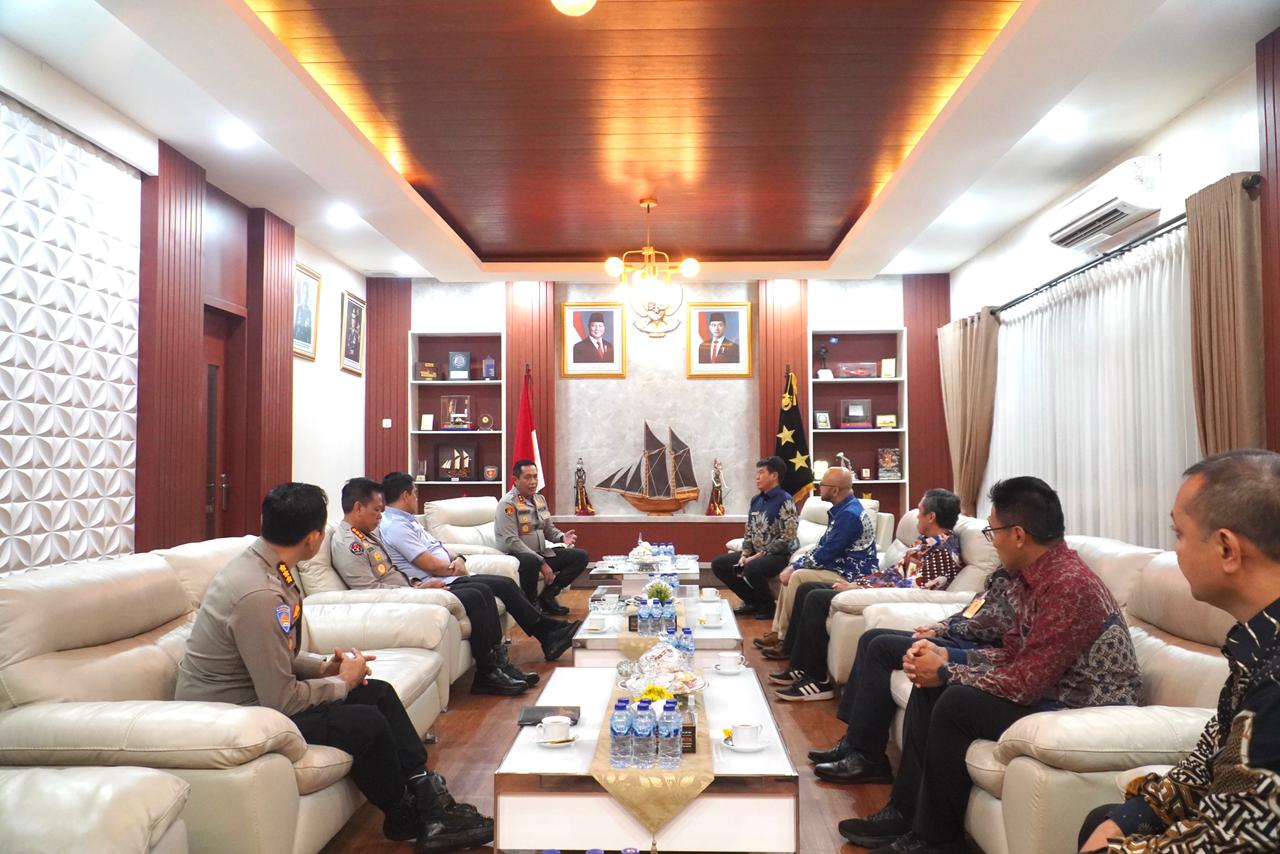 DJP Sulselbartra Audiensi dengan Kapolda Sulsel