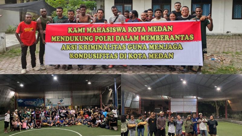 Ikatan Mahasiswa Papua Sumut Dorong Kolaborasi Semua Pihak Jaga Kondusifitas